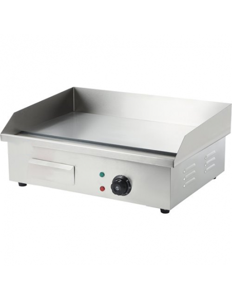 Commercial Griddle Smooth 540x400x200mm 3kW Electric | DA-EG818B