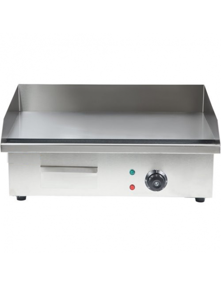 Commercial Griddle Smooth 540x400x200mm 3kW Electric | DA-EG818B