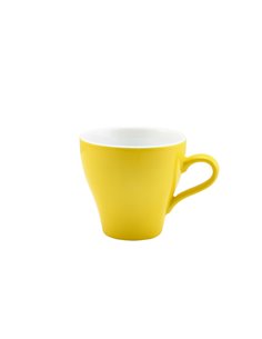 Genware Porcelain Yellow Tulip Cup 28cl/10oz