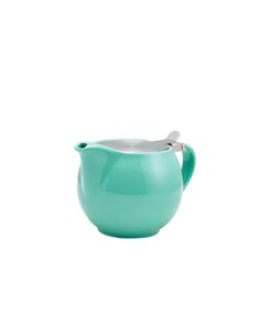 GenWare Porcelain Green Teapot with St/St Lid & Infuser 50cl/17.6oz