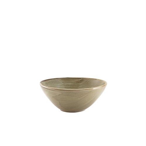 Terra Porcelain Grey Organic Bowl 16.5cm