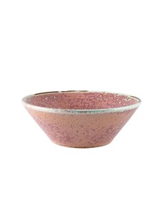 Terra Porcelain Rose Conical Bowl 14cm