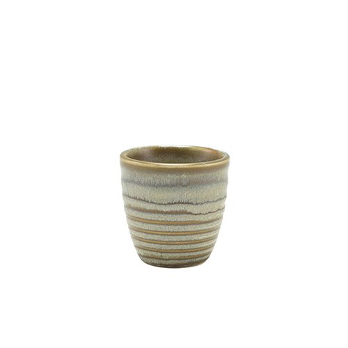 Terra Porcelain Matt Grey Dip Pot 8.5cl/3oz