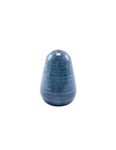 Terra Porcelain Aqua Blue Salt Shaker