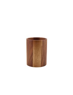 GenWare Acacia Wood Cutlery Cylinder