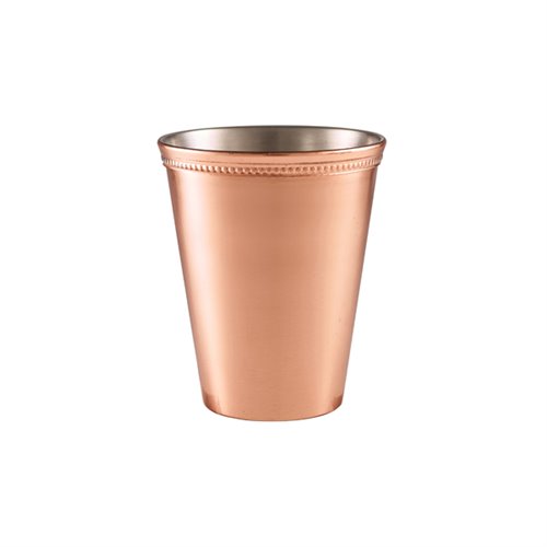 GenWare Beaded Copper Plated Serving Cup 38cl/13.4oz