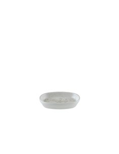 Lunar White Hygge Oval Dish 10cm