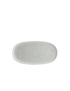 Lunar White Hygge Oval Dish 30cm