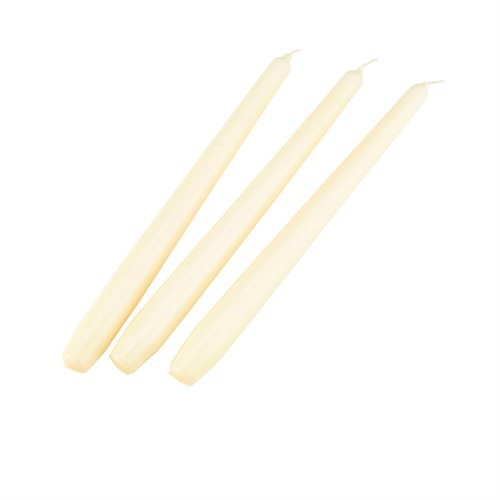 Tapered Candle 10” Ivory (Pack 50)