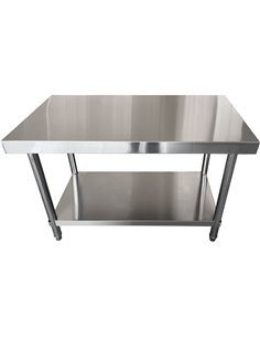 Professional Work table Stainless steel Bottom shelf 800x600x850mm | DA-TOR8060