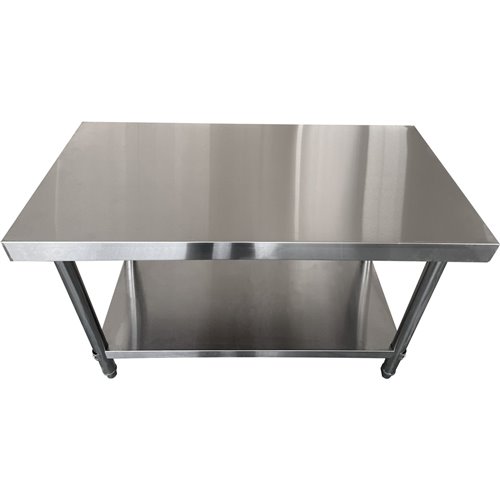 Professional Work table Stainless steel Bottom shelf 800x600x850mm | DA-TOR8060