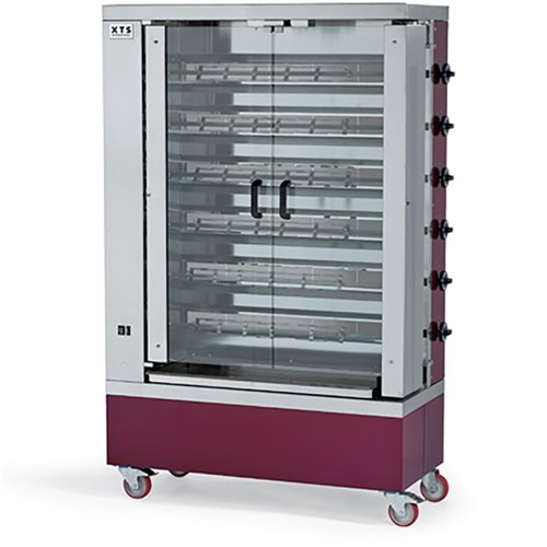 Commercial Vertical Chicken Rotisserie Gas Oven 24-30 chickens | DA-GG6S