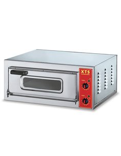 Italian Electric Pizza Oven 1 chamber 500x510mm Capacity 2 pizzas at 9&quot | XTS F140EA500