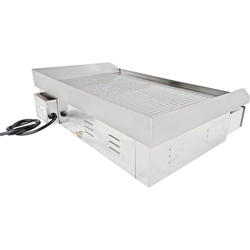 Commercial Griddle Ribbed 728x393mm 2 zones 4.4kW Electric | DA-WHEG820AR