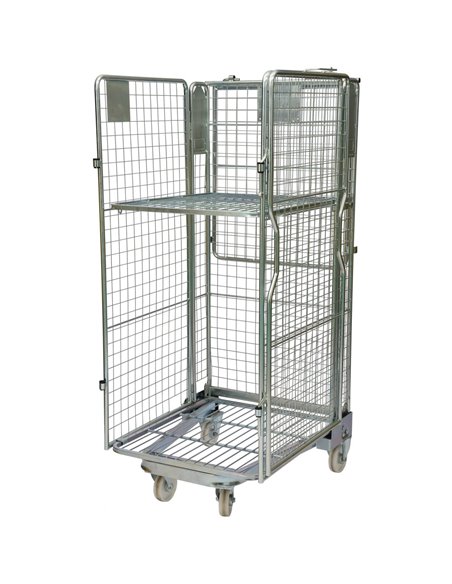 Roll Container / Roll Cage 4 sided Loading 500kg 732x845x1670mm | DA-BY10