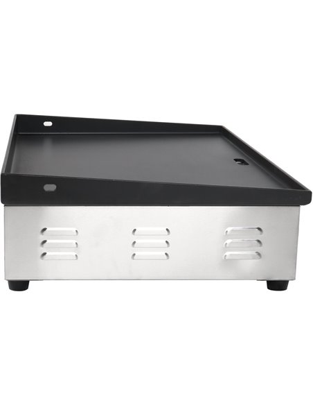 Commercial Griddle Smooth 730x500mm Enamelled plate 3kW Electric | DA-EG7350