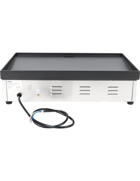 Commercial Griddle Smooth 730x500mm Enamelled plate 3kW Electric | DA-EG7350