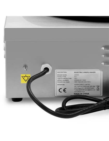 Commercial Crepe Maker Single 400mm | DA-EC1