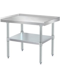 Equipment Stand/Low Table with 3 side upstand 1800x760x600mm | DA-ES41876180
