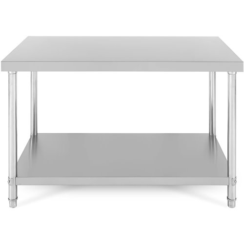 Commercial Work Table Stainless Steel Bottom Shelf 1800x600x850mm | DA-SW1806