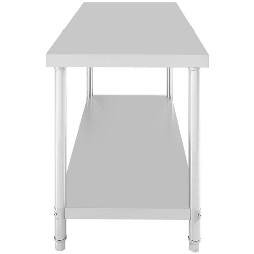 Commercial Work Table Stainless Steel Bottom Shelf 1600x600x850mm | DA-SW1606