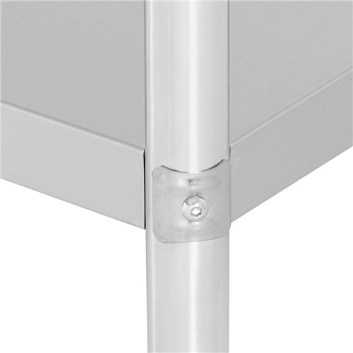 Commercial Work Table Stainless Steel Bottom Shelf 1600x600x850mm | DA-SW1606