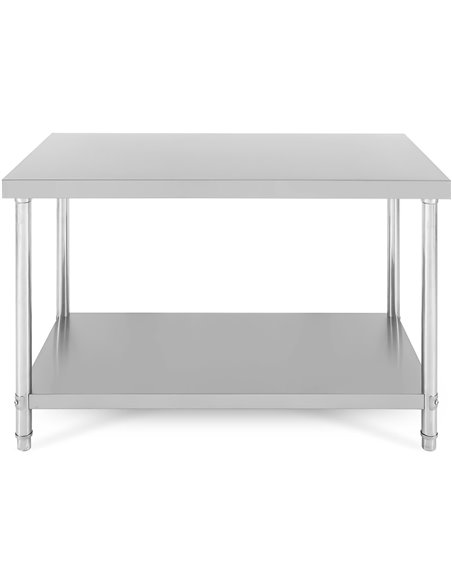 Commercial Work Table Stainless Steel Bottom Shelf 1400x600x850mm | DA-SW1406