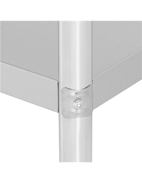 Commercial Work Table Stainless Steel Bottom Shelf 1200x600x850mm | DA-SW1206