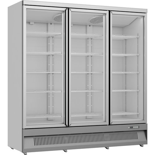 Commercial Display cooler 1664 litres Triple hinged doors Bottom mount | Stalwart DA-BR404