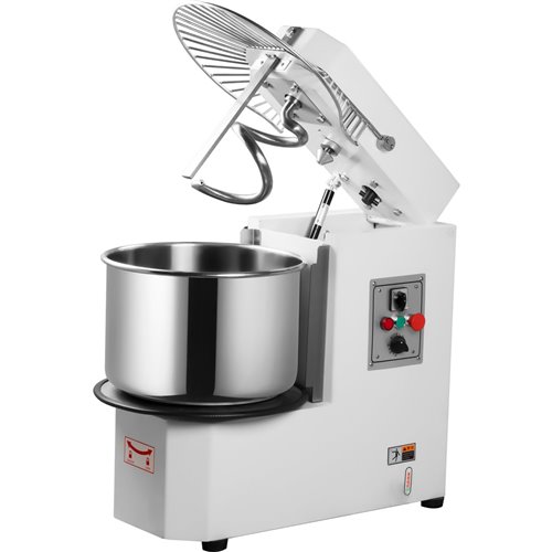Professional Spiral Dough Mixer 20 litres Liftable head Fixed bowl 1 speed 230V/1 phase | Stalwart DA-DH20T