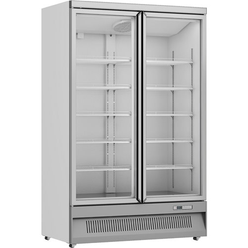 Commercial Display cooler 1081 litres Double hinged doors Bottom mount | Stalwart DA-BR303