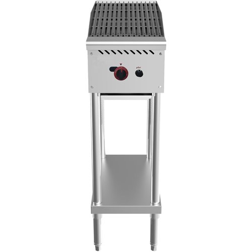 Commercial Gas Chargrill Freestanding 300mm Width | Stalwart DA-MGL12MF