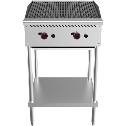Commercial Gas Chargrill Freestanding 610mm Width | Stalwart DA-MGL24MF