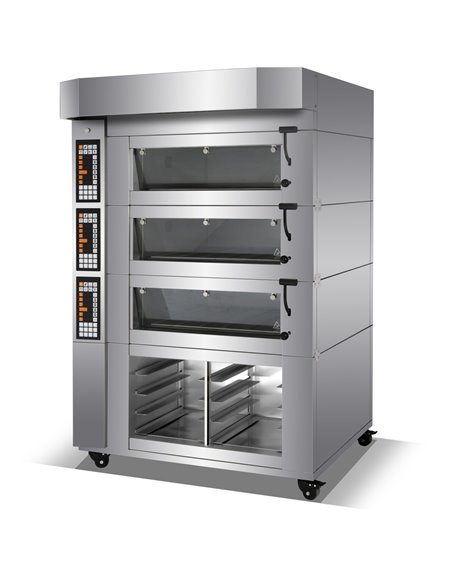 Commercial Electric Bakery Oven with Shelves 19.8kW | Stalwart DA-EO36