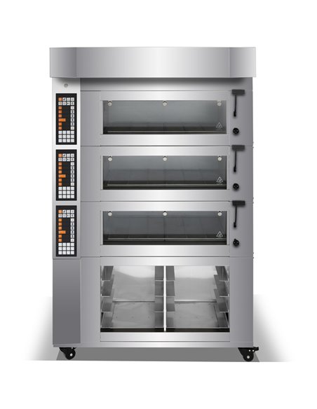 Commercial Electric Bakery Oven with Shelves 19.8kW | Stalwart DA-EO36