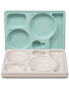 Professional Thermo Meal Tray with 5 Compartments | Stalwart DA-TT5N 2