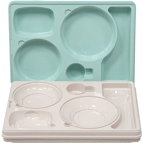 Professional Thermo Meal Tray with 5 Compartments | Stalwart DA-TT5N