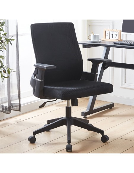 Mesh Office Chair Black | Stalwart DA-OC531
