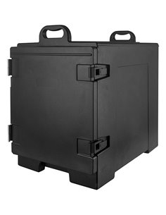Commercial Front Loaded Insulated Food Pan Carrier GN1/1 | Stalwart DA-PANCARBLK