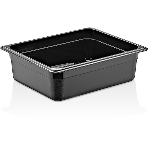 Polypropylene Gastronorm Pan GN1/1 Depth 200mm Black | Stalwart DA-GNPP11200B