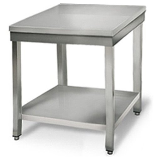 Professional Work table Stainless steel Bottom shelf 600x600x900mm | Stalwart DA-VT66SL