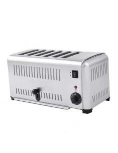 Commercial 6 Slot Toaster with 2 years parts and labour warranty