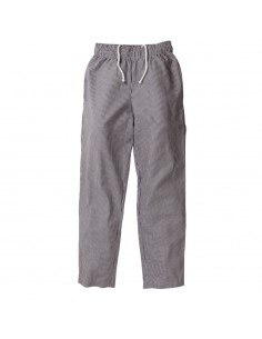 Chef Works Easyfit Pants Small Black Check S