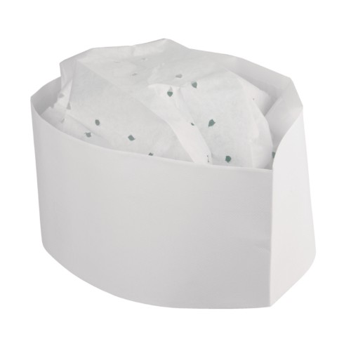 Disposable Forage Hat White