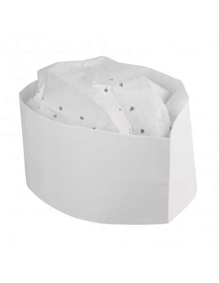 Disposable Forage Hat White