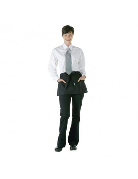 Uniform Works Short Bistro Apron Black