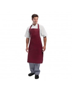 Whites Apron Burgundy