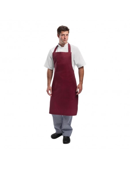 Whites Apron Burgundy