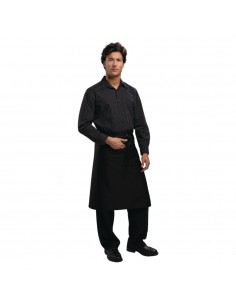 Uniform Works Regular Bistro Apron Black