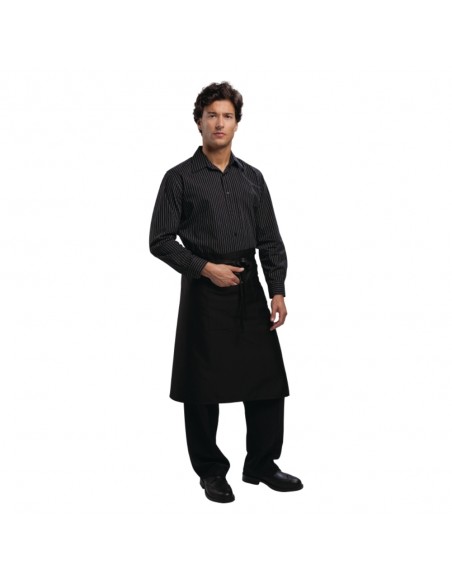Uniform Works Regular Bistro Apron Black